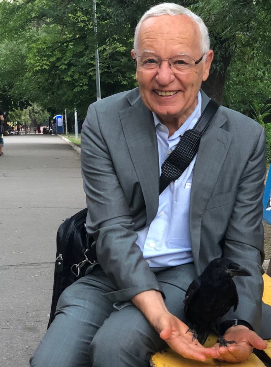Prof. h.c.mult. Dr. h.c. Helmut Schreiner in der Ukraine